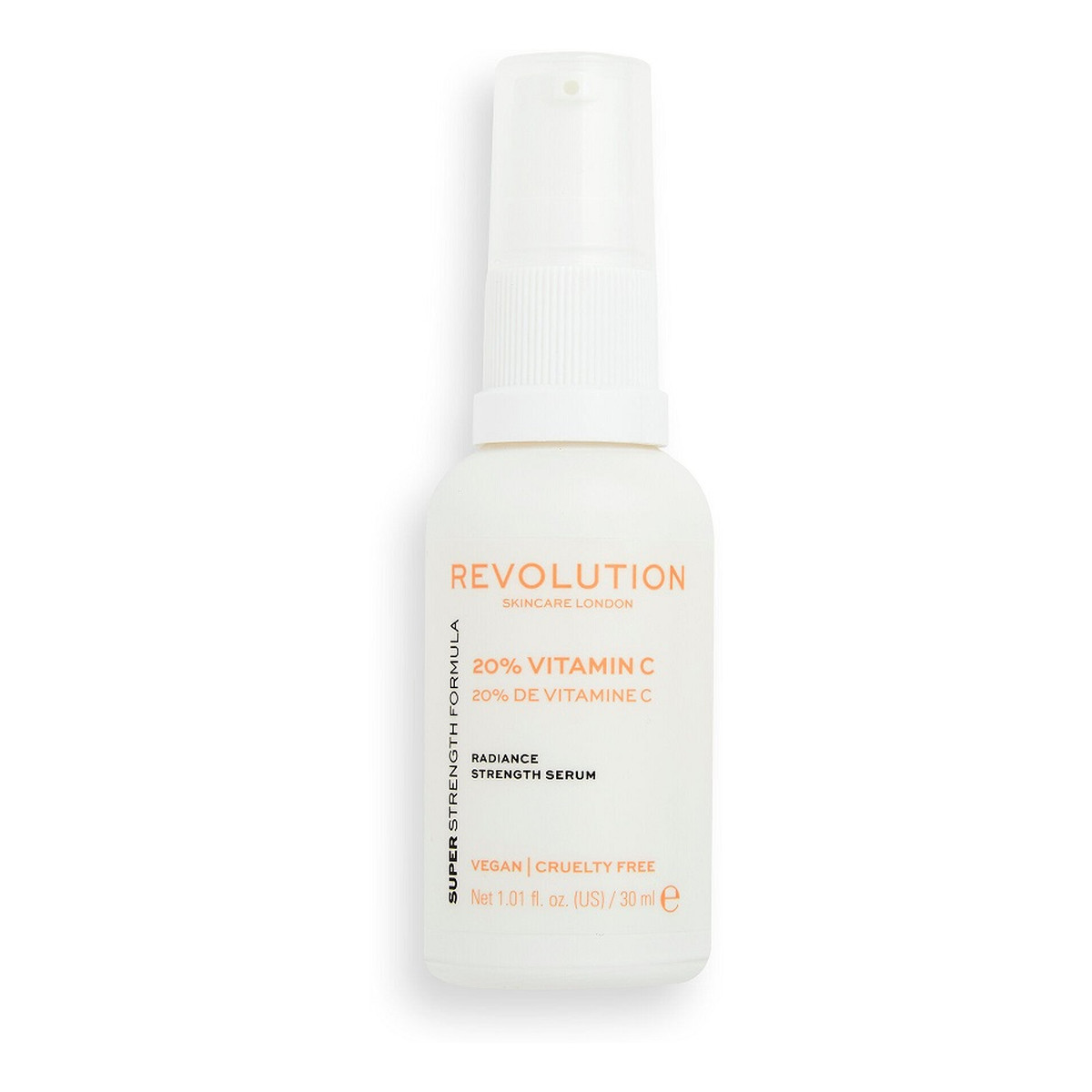 Revolution Skincare 20% vitamin c radiance strength serum rozświetlające serum do twarzy z witaminą c 30ml