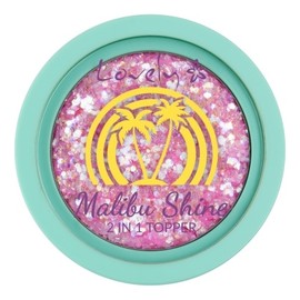 Malibu shine glitterowy topper 2w1 2