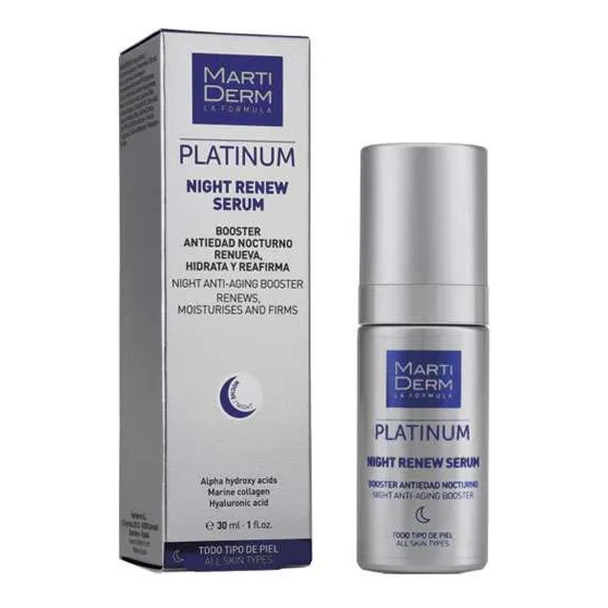 Martiderm Platinum Serum do twarzy na noc 30ml