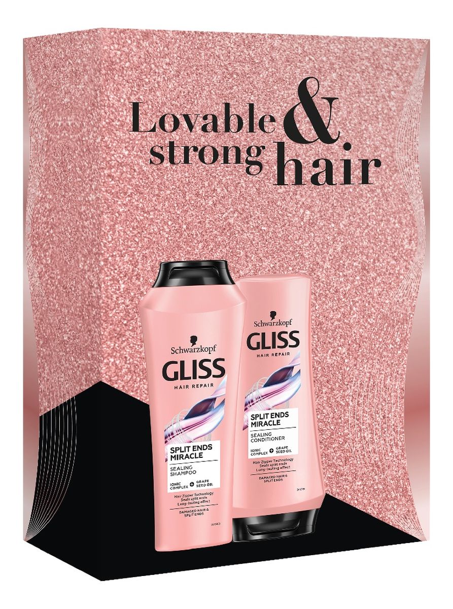 Zestaw szampon do włosów 250ml + odżywka do włosów 200ml