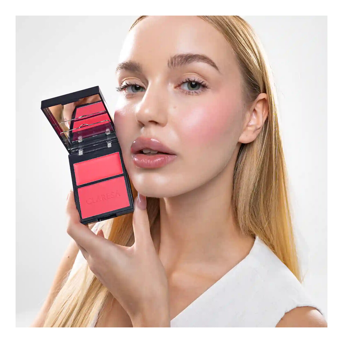 Claresa Duo Palette Kremowo-Pudrowa Paleta Do Konturowania 8.5g