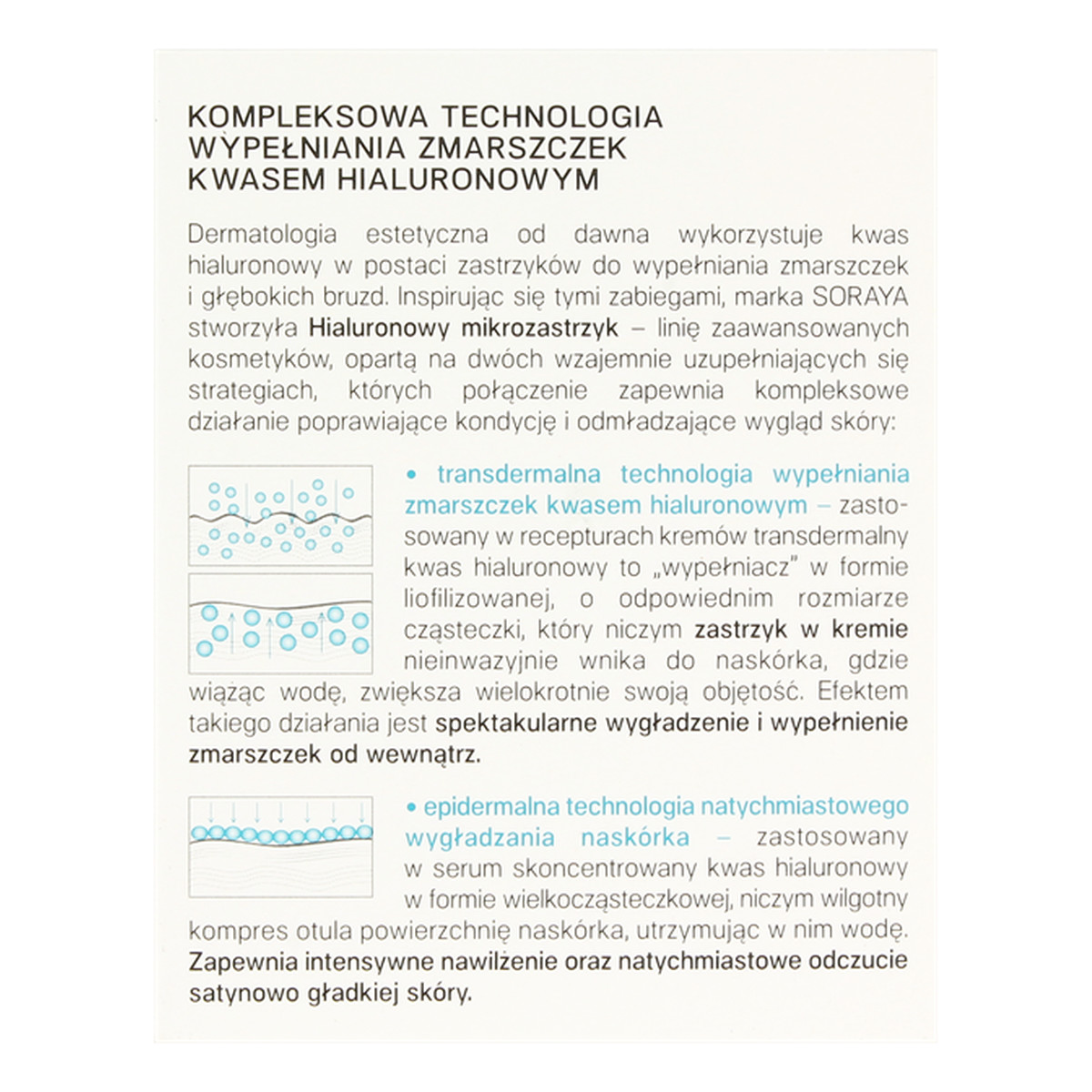 Soraya Hydro Energia 30+ Hialuronowy Mikrozastrzyk Wygładzający Krem Na Dzień i Noc 50ml