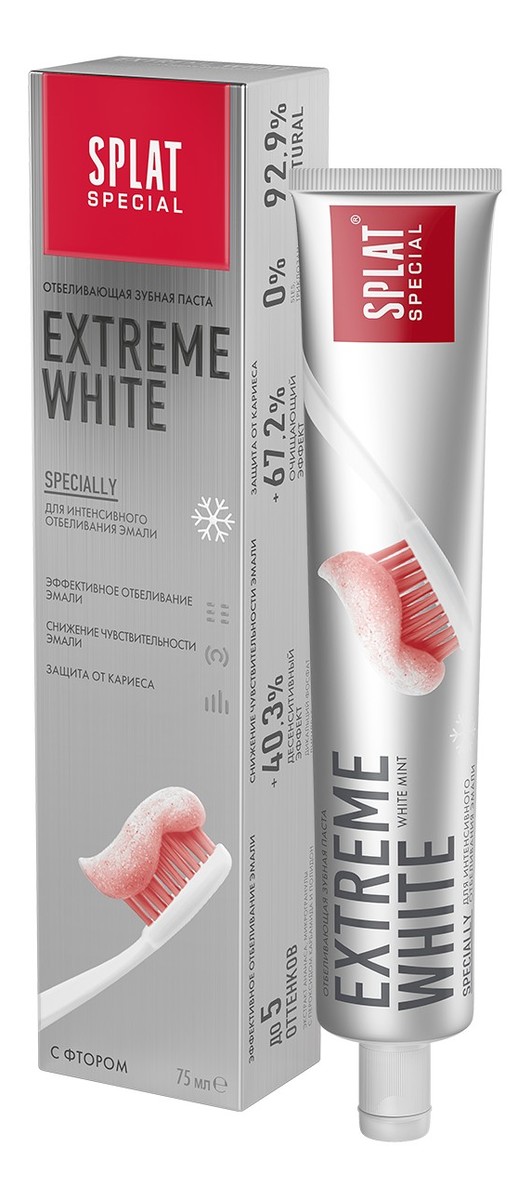 Silnie Wybielająca Pasta Do Zębów Wybielanie o 2 Tony W Domowych Warunkach