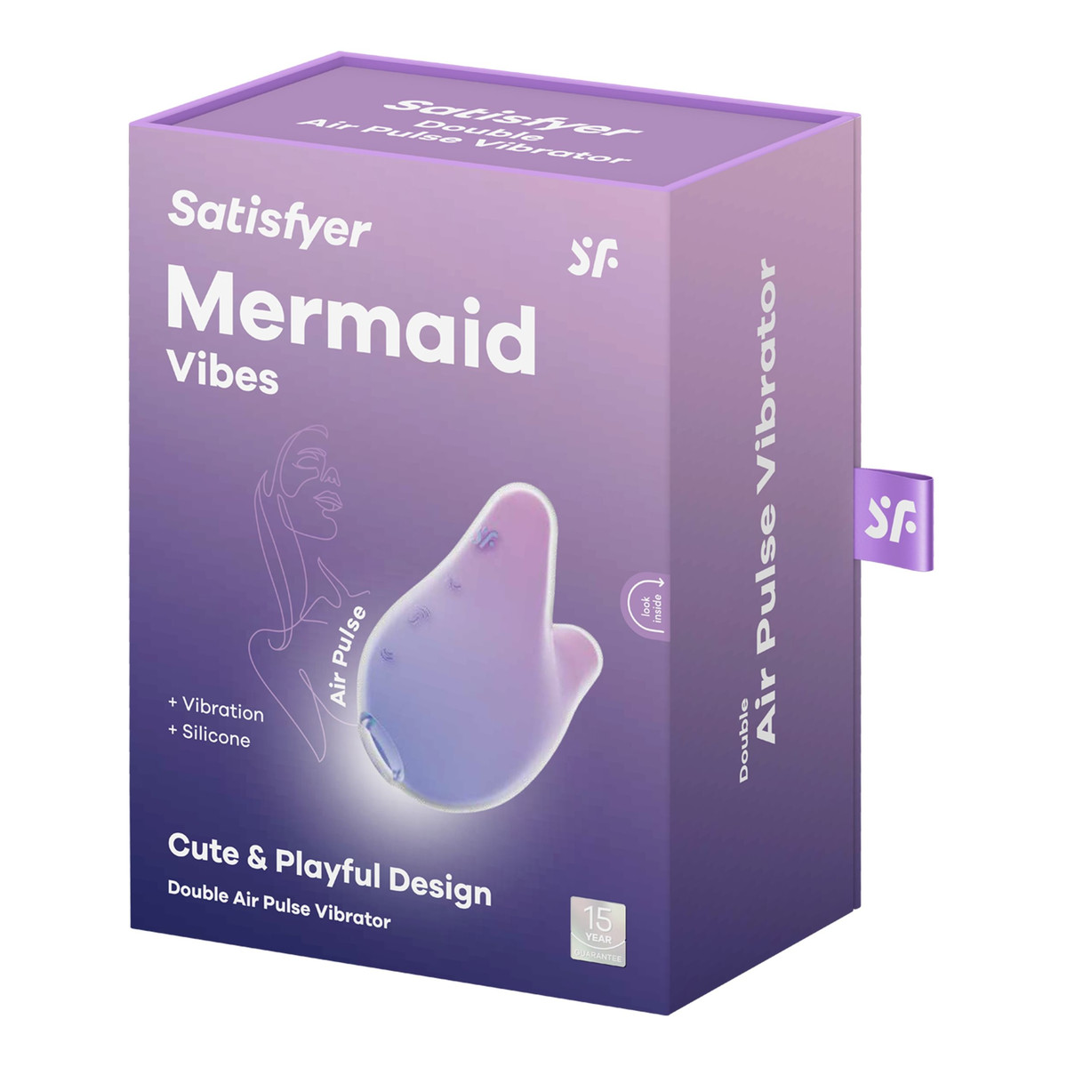 Satisfyer Mermaid Vibes Pulsacyjny stymulator łechtaczki Violet