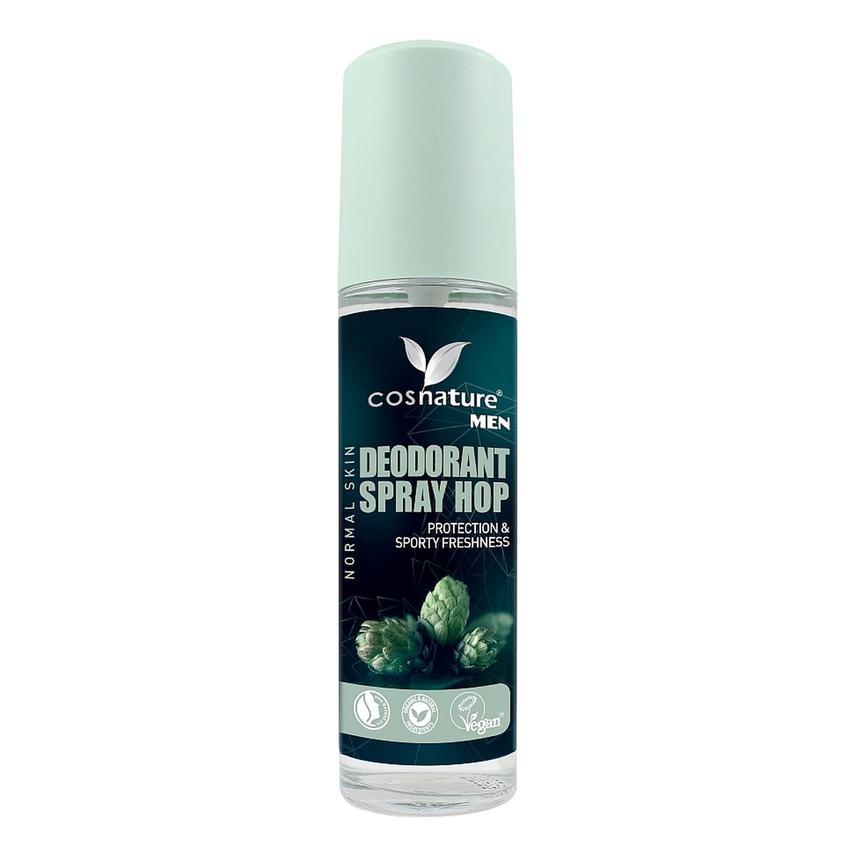 Cosnature Naturalny Dezodorant w Sprayu 24h dla Mężczyzn z Wyciągiem z Szyszek Chmielu 75ml