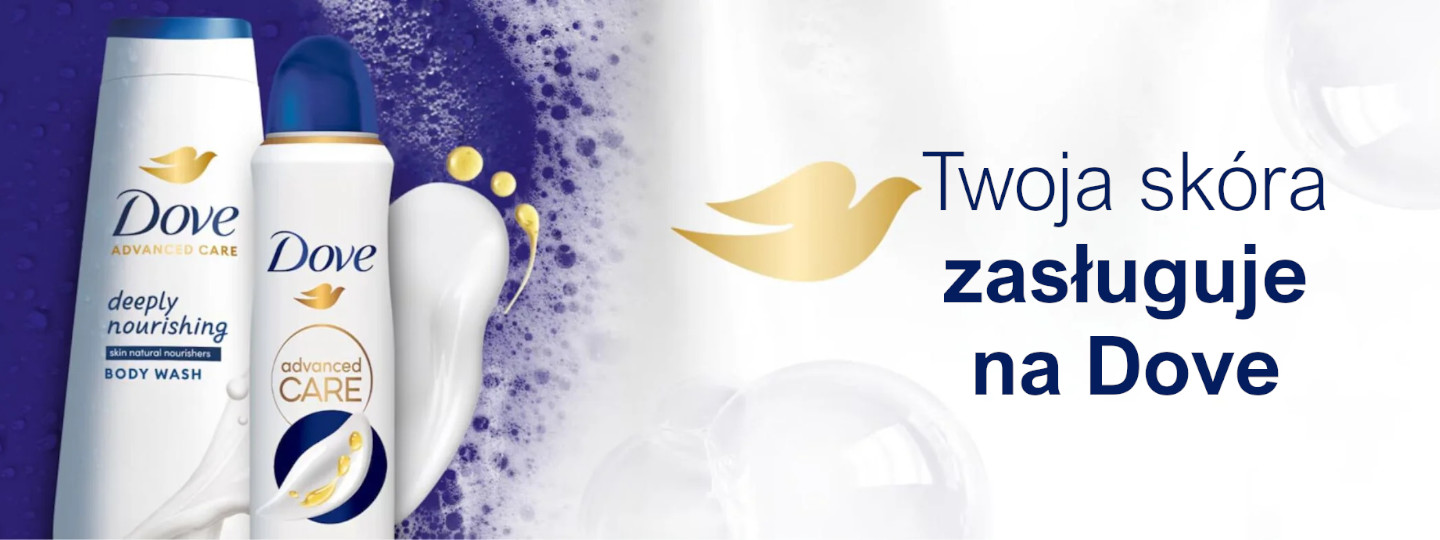 Twoja skóa zasługuje na Dove