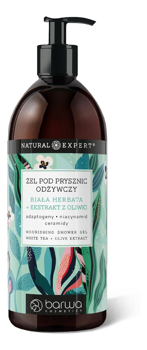 Żel pod prysznic odżywczy biała herbata + ekstrakt z oliwki 480 ml