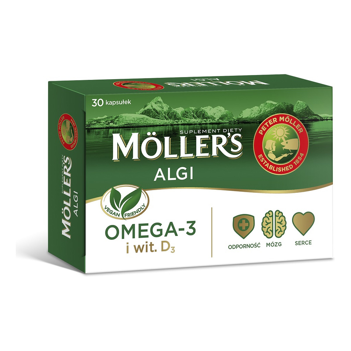 Moller's Algi suplement diety 30 kapsułek