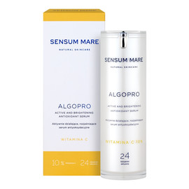 aktywnie działające rozjaśniające serum antyoksydacyjne z 10% witaminą c