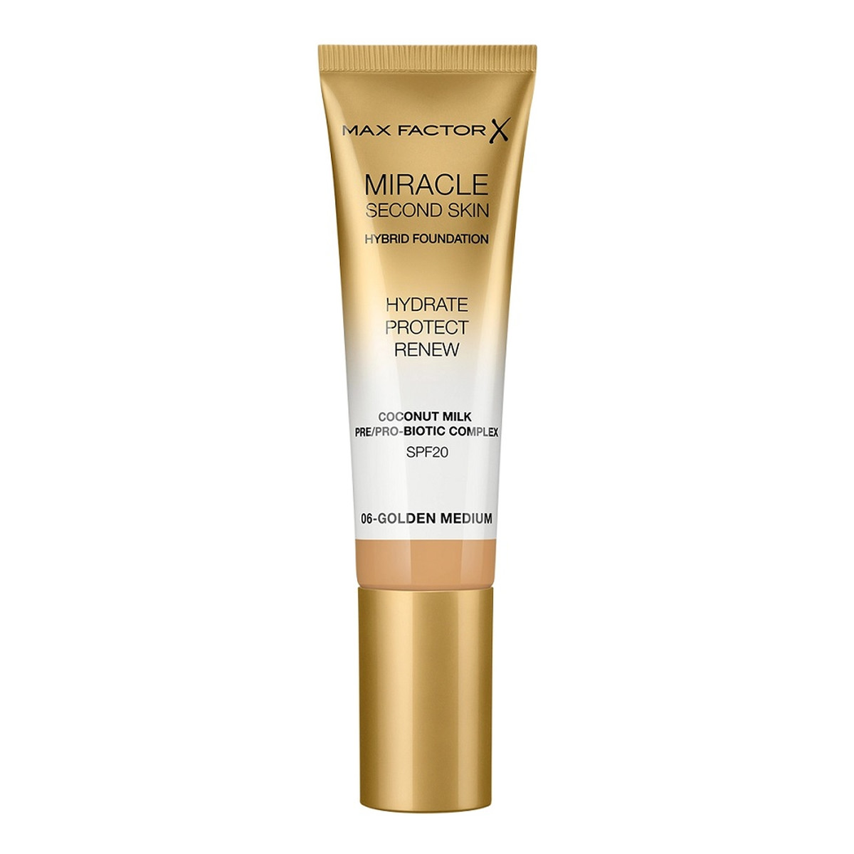 Max Factor Miracle Second Skin Hybrid Foundation Podkład nawilżający z filtrem 30ml