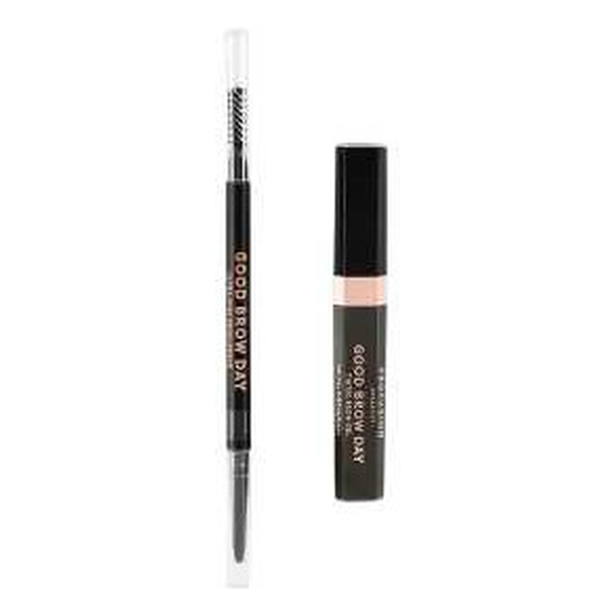 Profusion Good Brow Day Brow Soft Black Pencil Kredka do brwi 0,08g + Tinted Brow Gel Żel do brwi 4,5ml