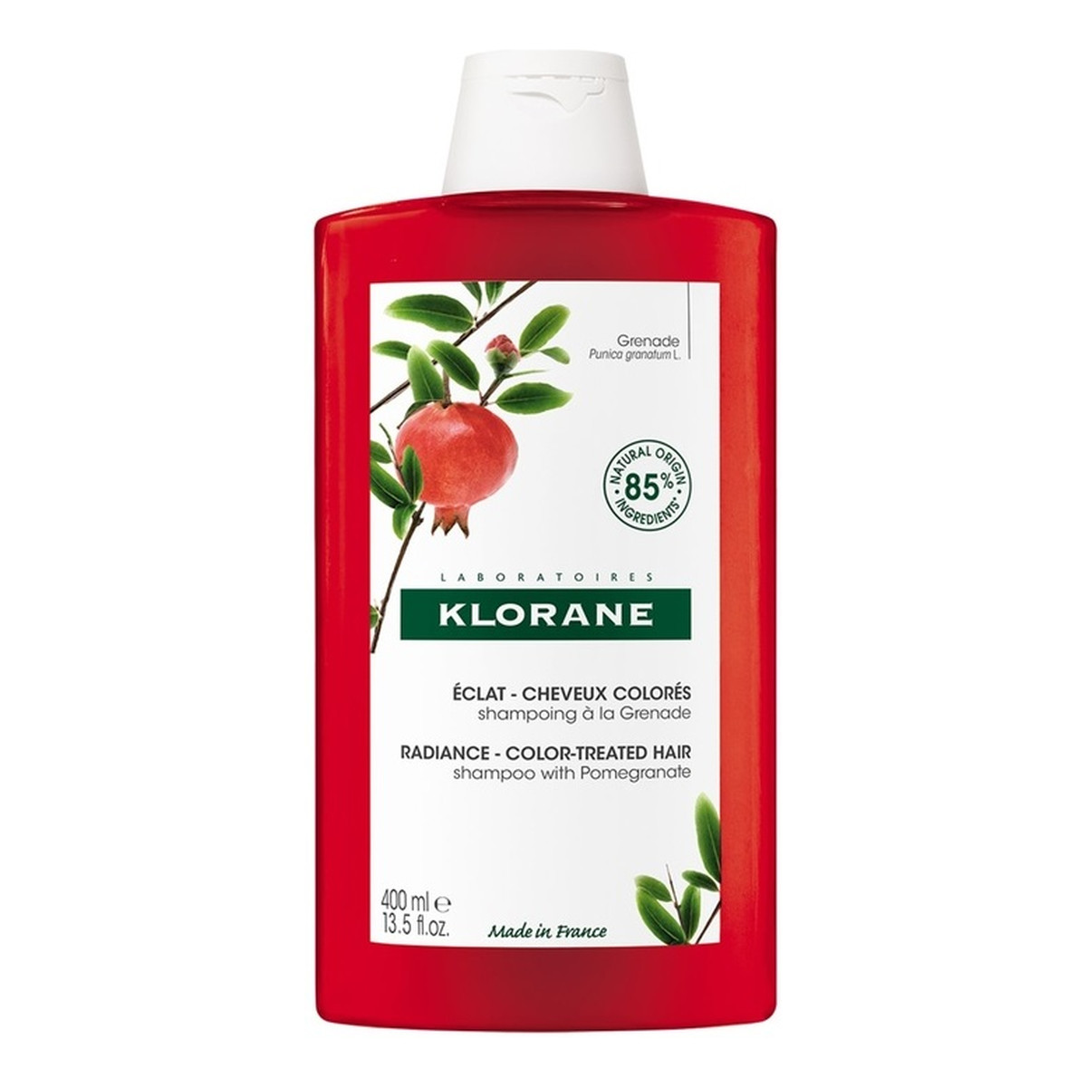 Klorane Radiance shampoo szampon do włosów farbowanych 400ml