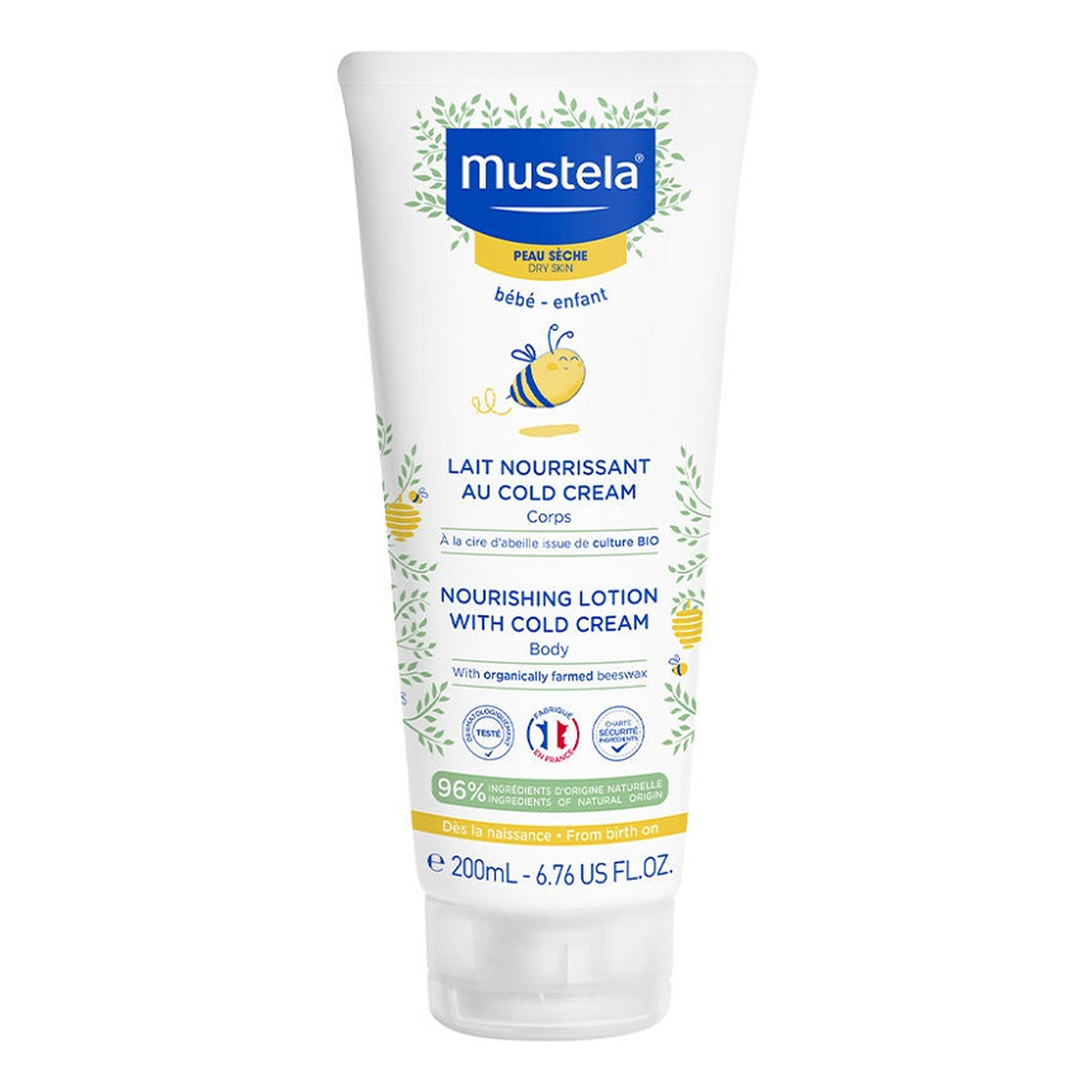 Mustela Nourishing Lotion With Cold Cream odżywcze Mleczko do ciała dla dzieci 200ml