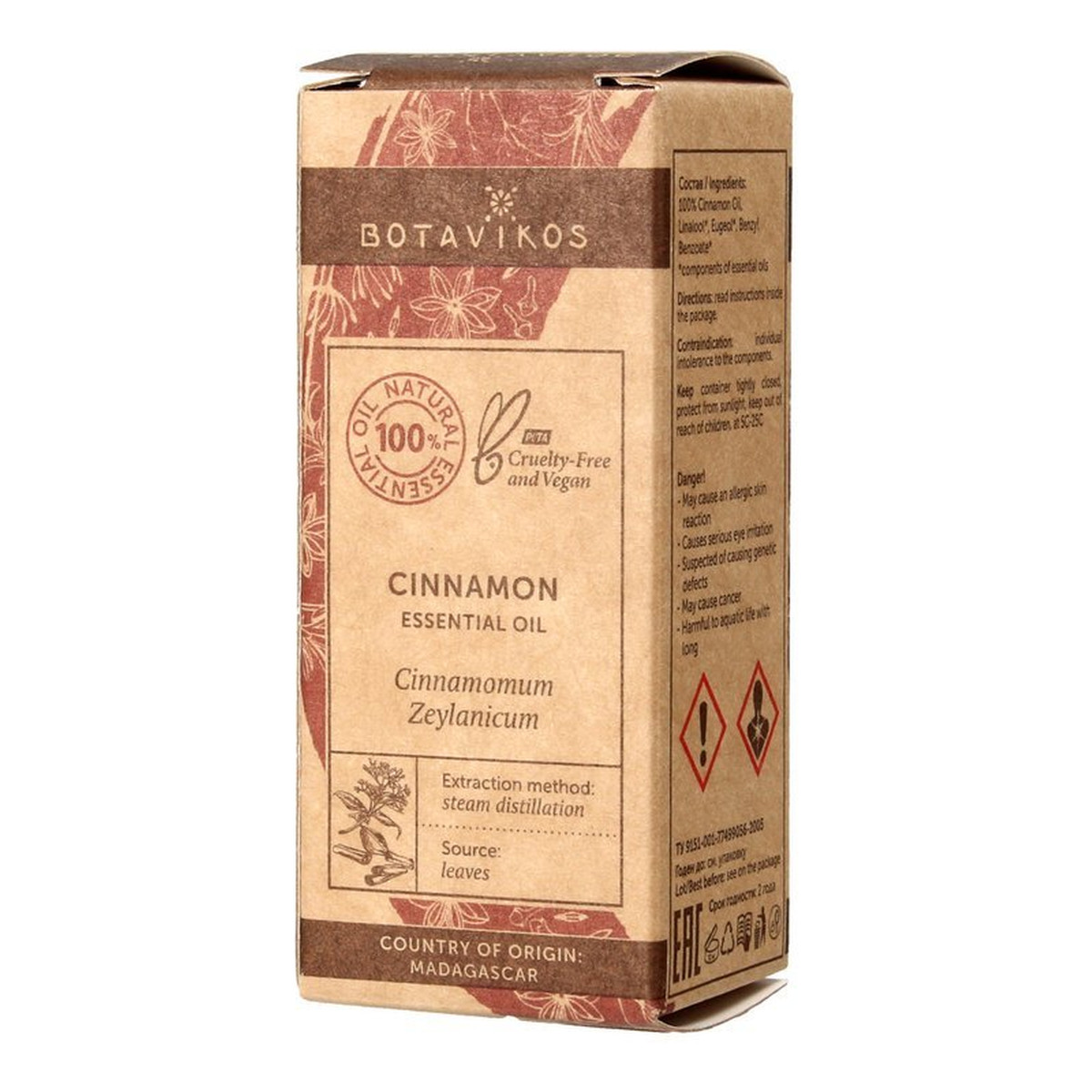 Botanika Botavikos Aromaterapia Olejek eteryczny 100% Cynamon 10ml