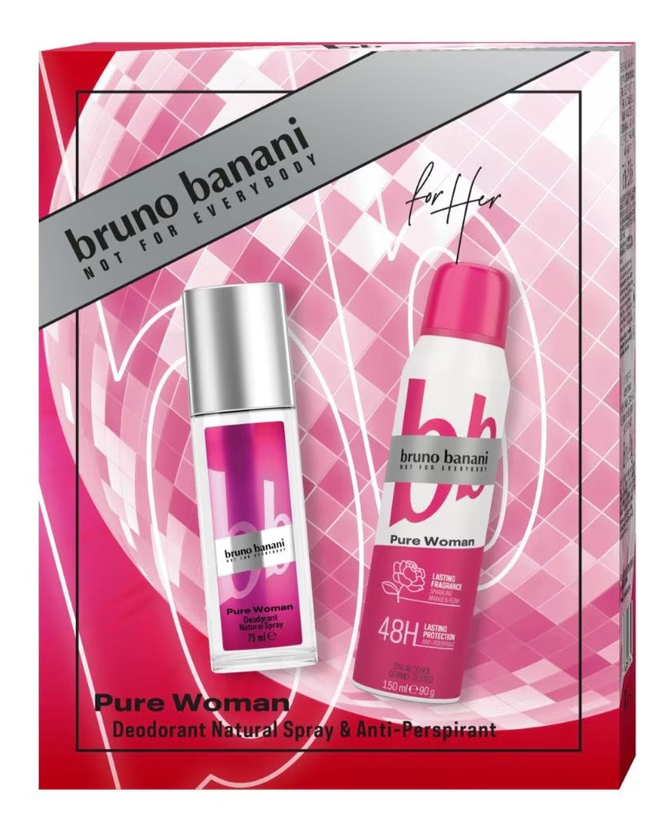 Zestaw dezodorant w naturalnym sprayu 75ml + antyperspirant w sprayu 150ml