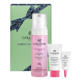 Zestaw łagodzący mus oczyszczający do twarzy 180ml + krem głęboko nawilżający 25ml + hydro-żel pod oczy 5ml