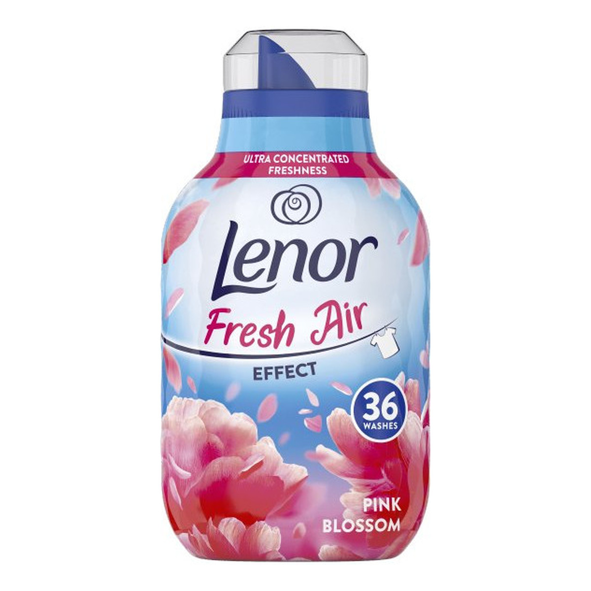 Lenor Fresh Air Effect Pink Blossom Płyn do płukania tkanin 36 prań 504ml