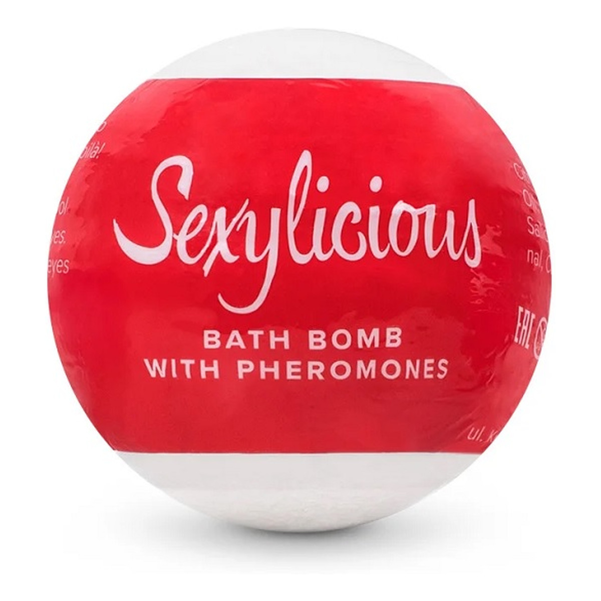 Obsessive Bath Bomb kula do kąpieli z feromonami Sexylicious 100g