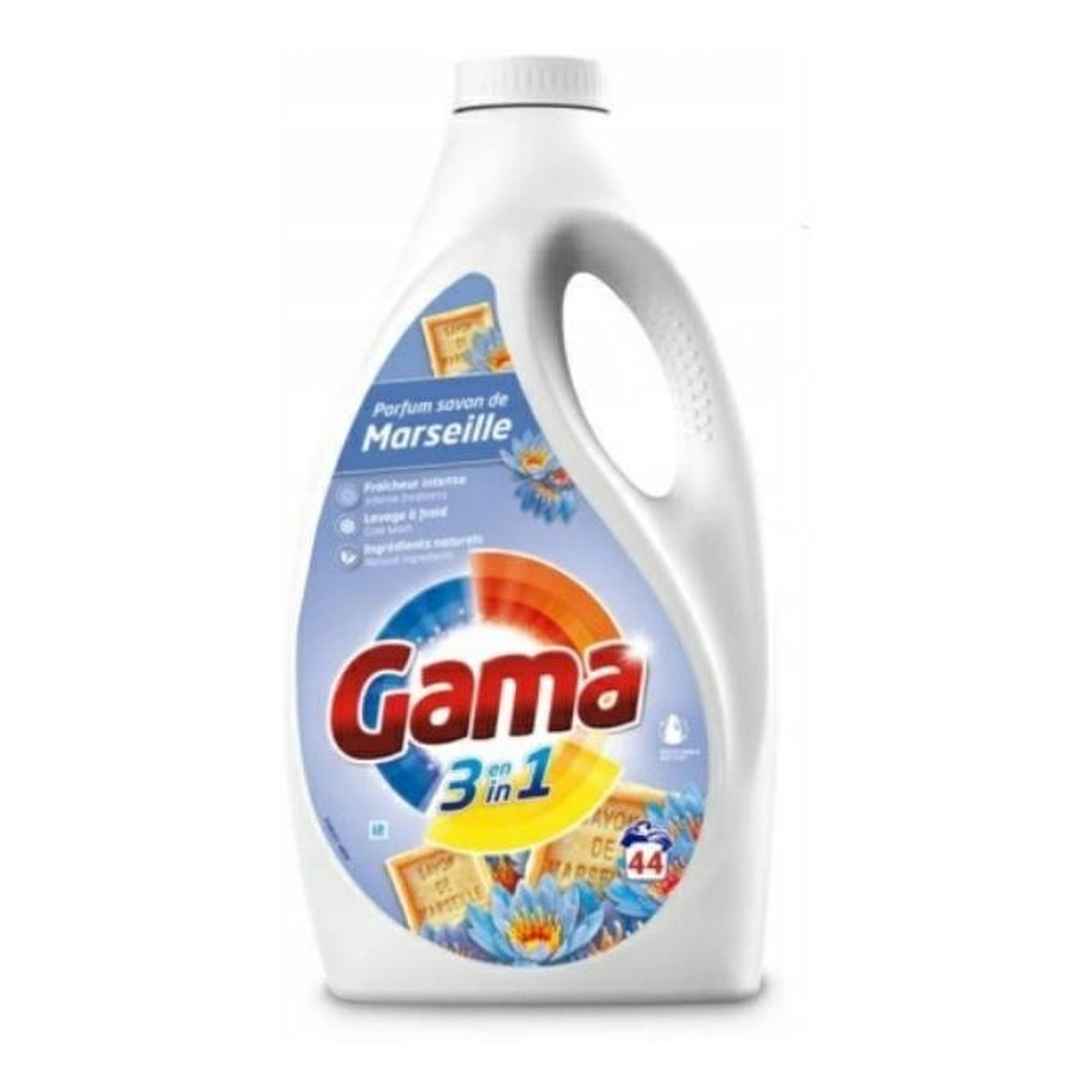 Gama Skoncenrowany Żel do prania Marseille 44 prania 1980ml
