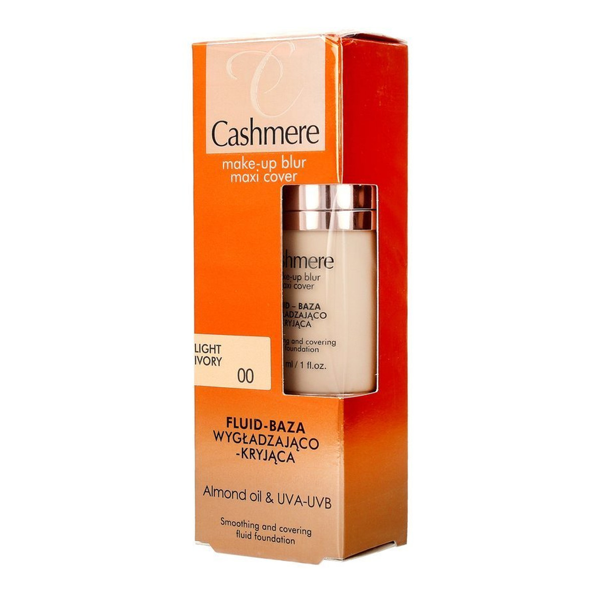 Cashmere Make-Up BLUR MAXI COVER Fluid-Baza Wygładzająco-Kryjąca