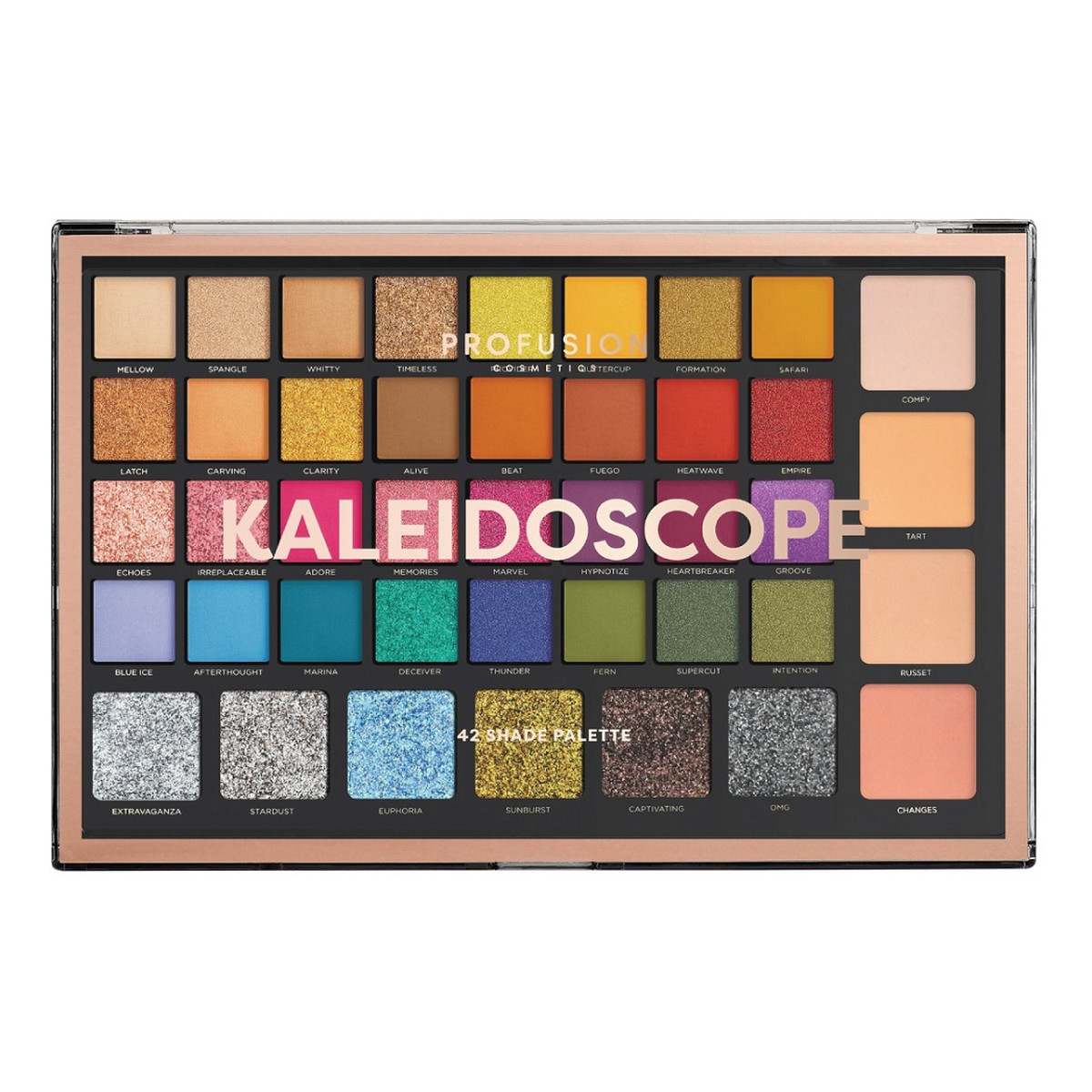 Profusion Eyeshadow Palette paleta 42 Cieni Do Powiek