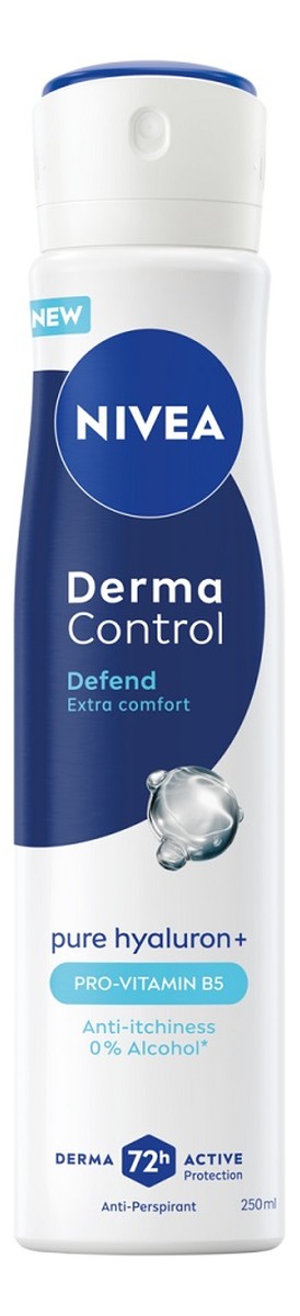 Derma control defend antyperspirant spray