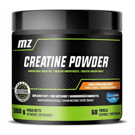 Creatine Powder suplement diety pomarańcza