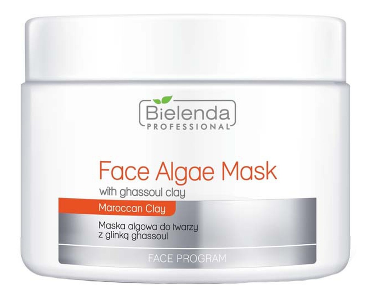 maska algowa do twarzy z Glinką Ghassoul