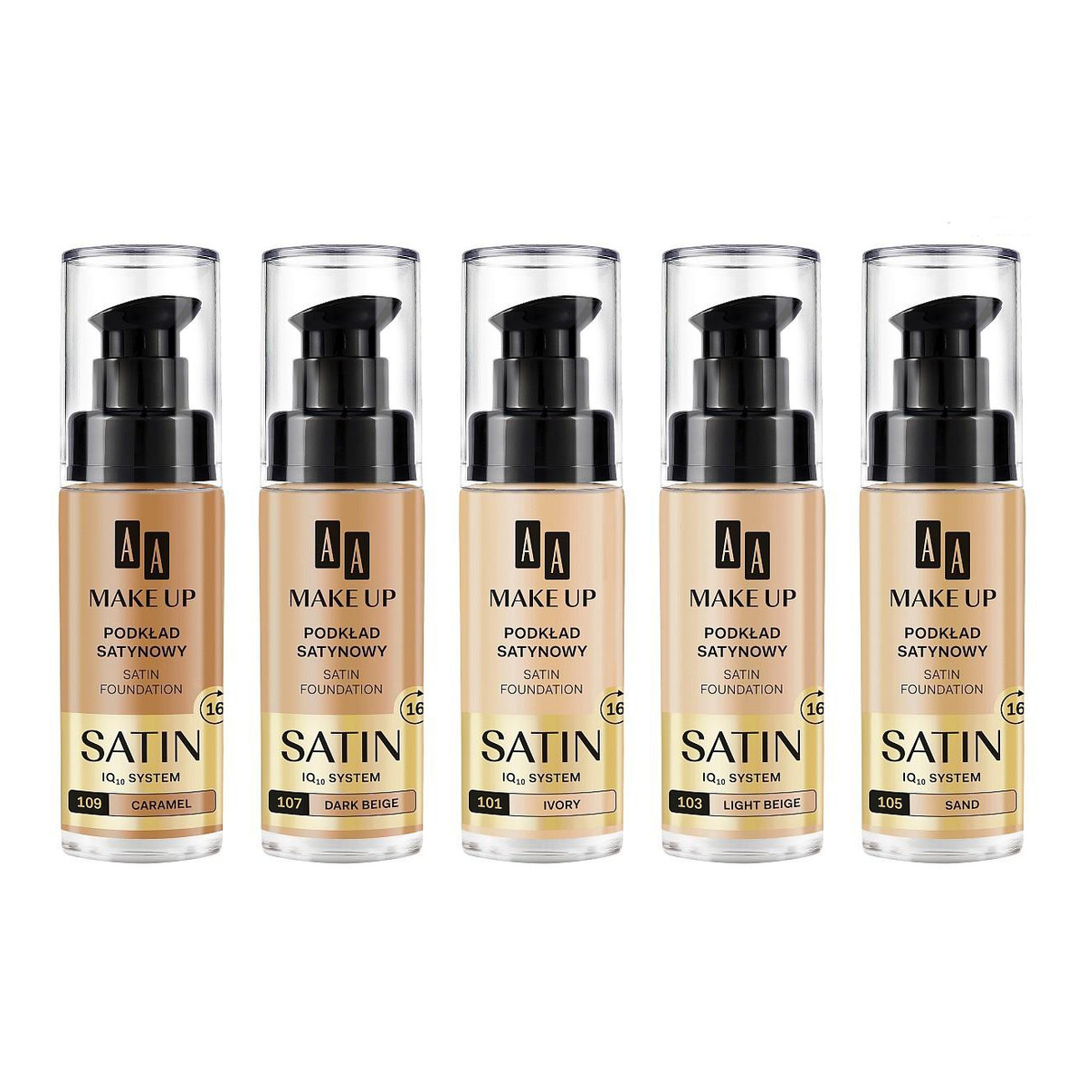 AA Make Up Satin Satynowy Podkład Do Twarzy 30ml