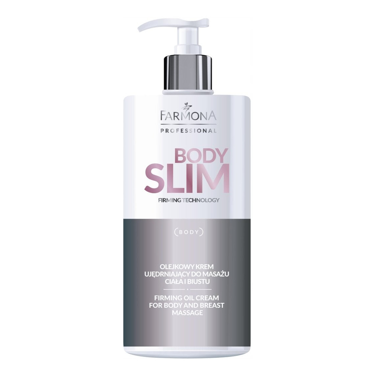 Farmona Professional Body Slim Olejkowy krem do masażu ciała i biustu 500ml