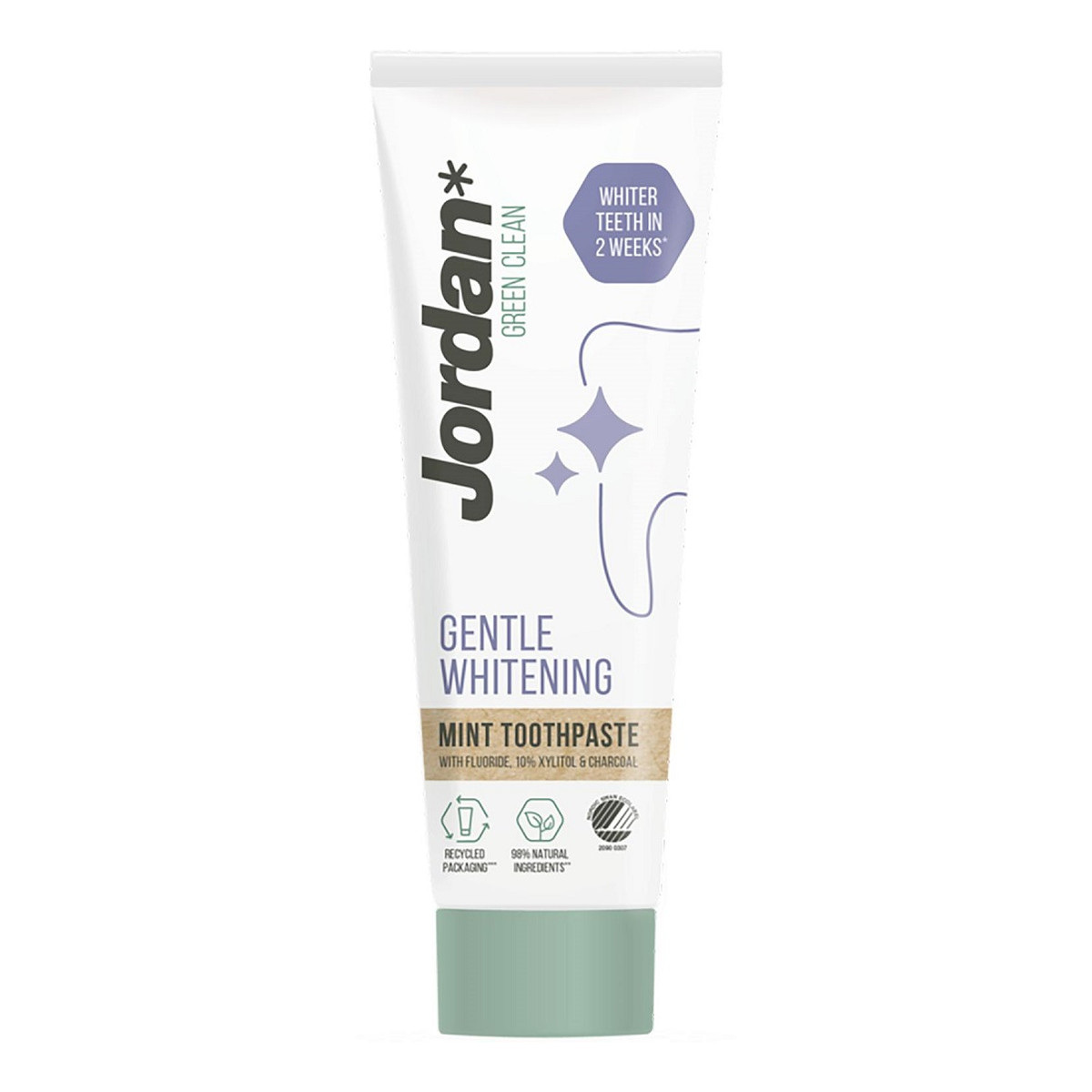 Jordan Green clean gentle whitening mint toothpaste ekologiczna pasta do zębów delikatnie wybielająca 75ml