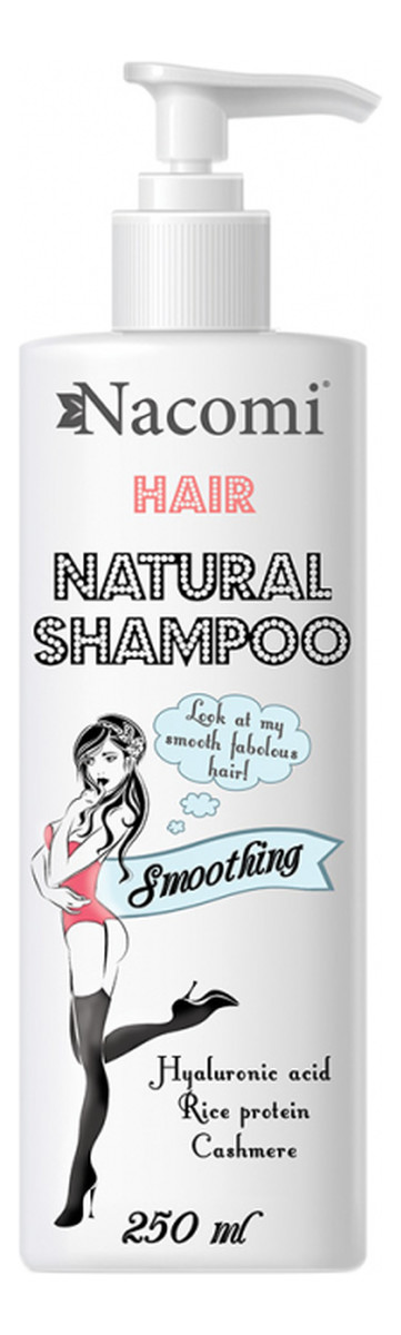 wygładzająco-nawilżający szampon do włosów