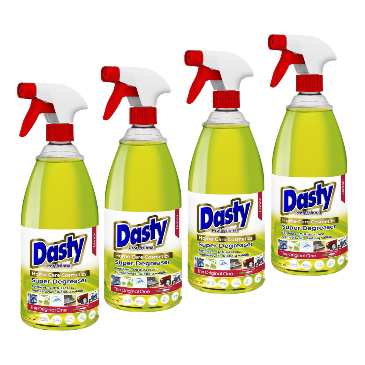 Dasty Super Degreaser Odtłuszczacz w sprayu 4x700ml