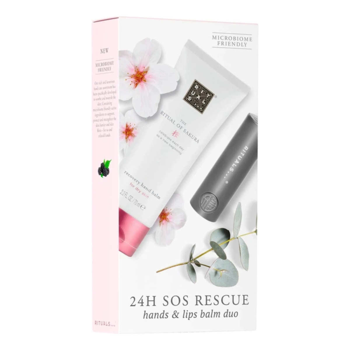 Rituals The Ritual of Sakura zestaw balsam do rąk 70ml + balsam do ust 4.8g