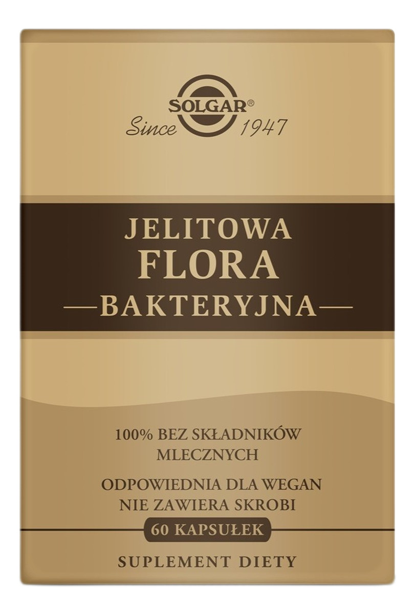 Jelitowa flora bakteryjna suplement diety 60 kapsułek