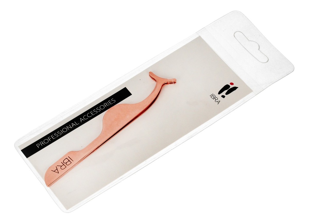 Aplikator pęseta do sztucznych rzęs 1 szt