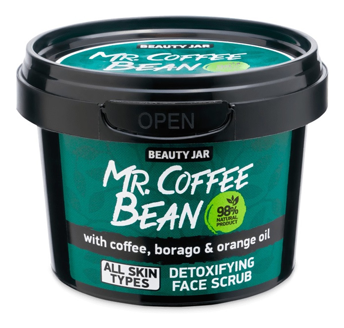 Mr. coffee bean detoksykujący peeling do twarzy