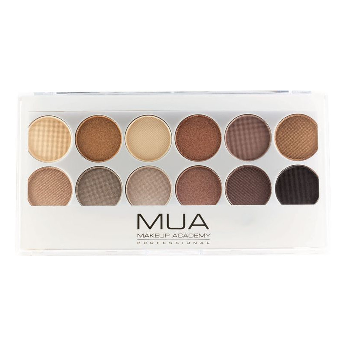 MUA MakeUp Academy Eyeshadow Palette Paleta 12 cieni do powiek Undress Me Too