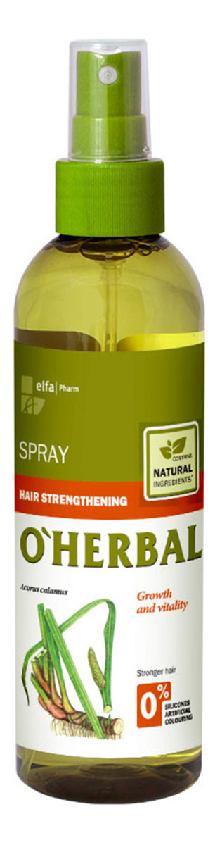 Spray do włosów z ekstraktem z korzenia tararaku