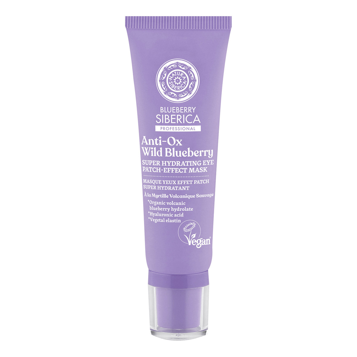 Natura Siberica BLUEBERRY SIBERICA Wegańska, supernawilżająca maska pod oczy 30ml