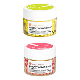 Dezodorant len paczula + pinia grejpfrut 2x50ml