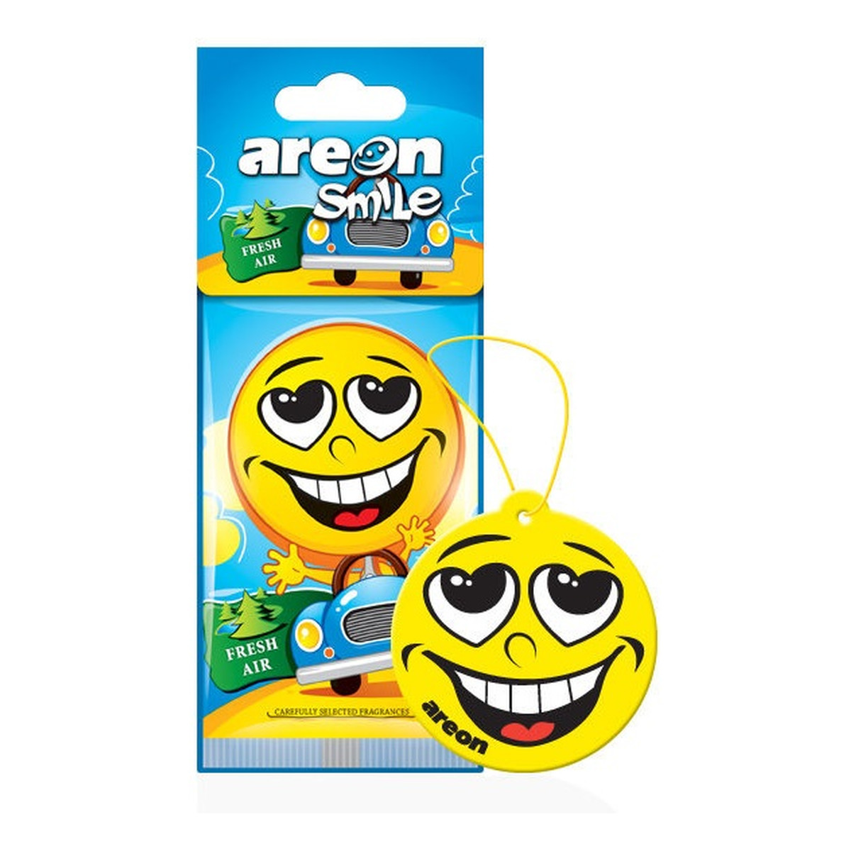 Areon Smile dry odświeżacz do samochodu fresh air