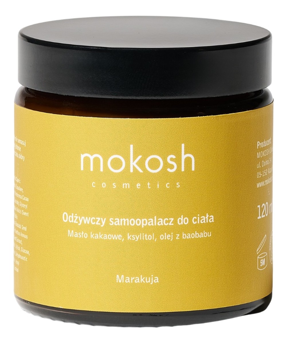 Odżywczy samoopalacz do ciała marakuja