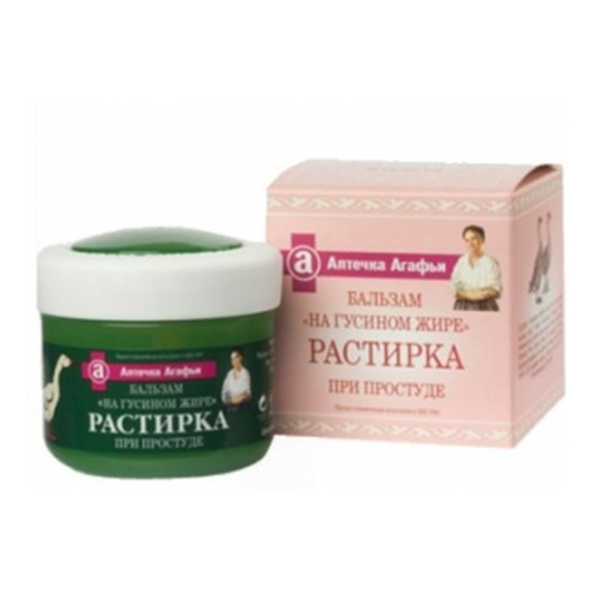 Apteczka Babuszki Agafii Kosmetyczny balsam na gęsim tłuszczu 75ml
