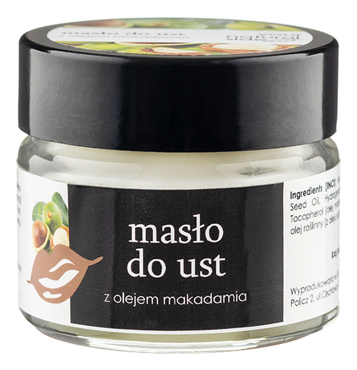 Masło do ust z olejem makadamia