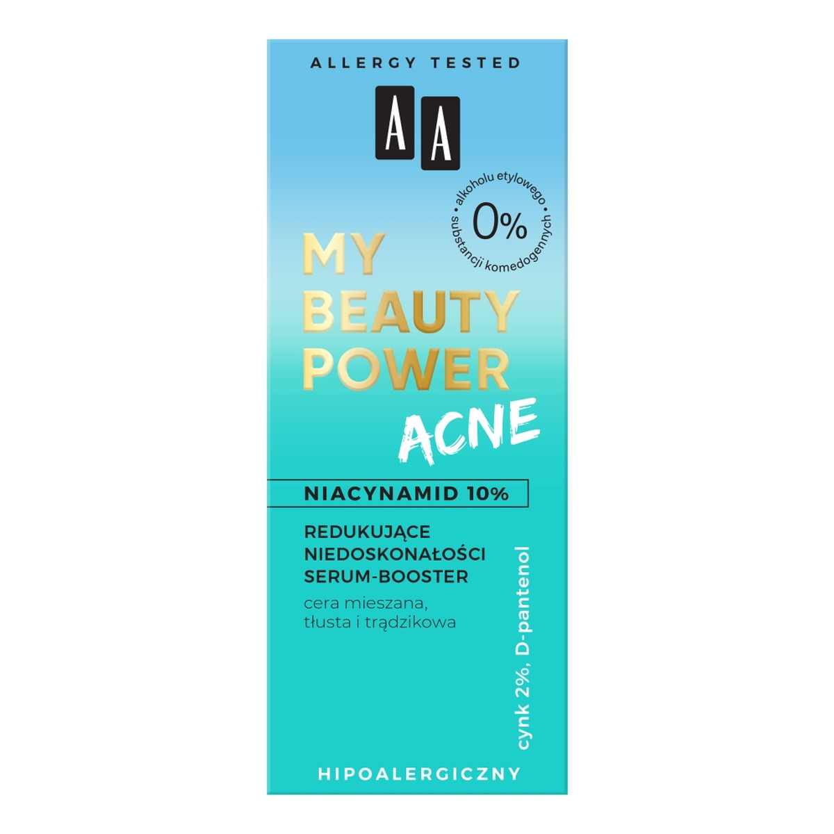 AA My Beauty Power Acne redukujące niedoskonałości serum-booster 30ml