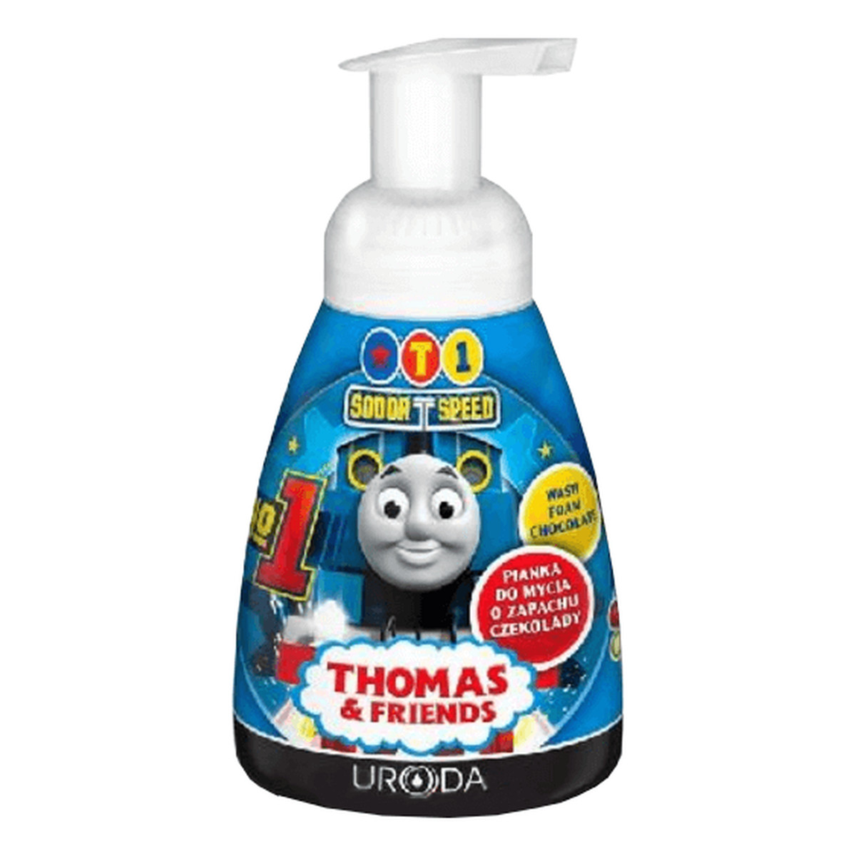 Bi-es Disney Thomas & Friends pianka do mycia dla dzieci o zapachu czekolady 250ml