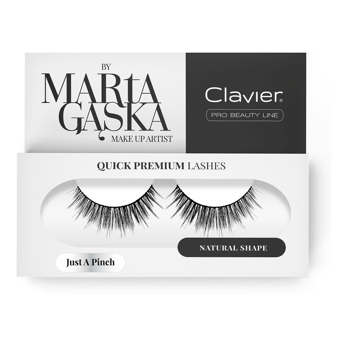Clavier Quick Premium Lashes rzęsy na pasku Just A Pinch 811
