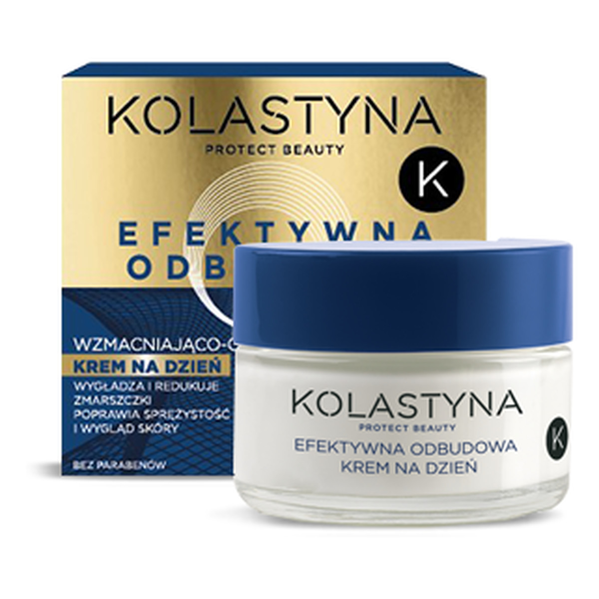 Kolastyna Efektywna Odbudowa 70 + Krem Do Twarzy Na Dzień 50ml