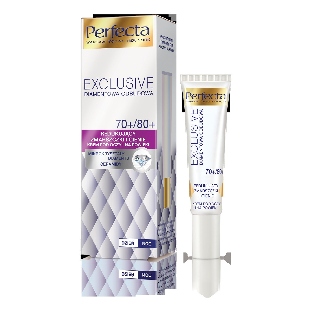 Perfecta Exclusive Krem pod oczy i na powieki 70+/80+ 15ml